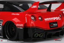 1/18 Nissan GT-R R35 LB-Silhouette Works Ver.1 In Red By Top