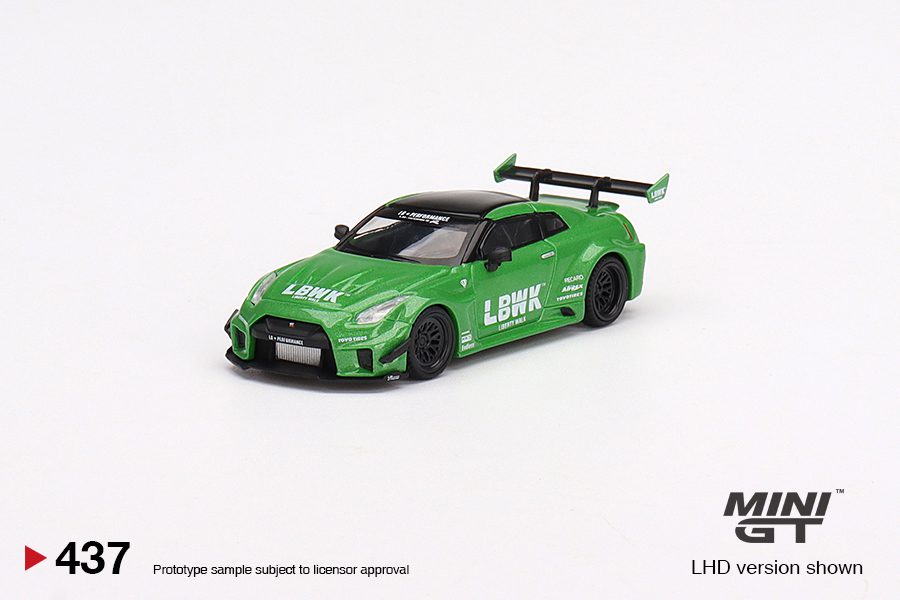 割引発見 ミニカー 82 R35 GT-R Nissan LBworks miniGT ミニカー 