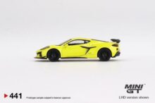 1/64 2023 Chevrolet Corvette Z06 In Accelerate Yellow By Mini GT - Image 2