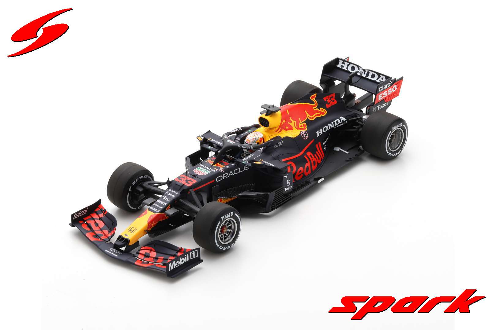 1/18 2021 Red Bull Racing Honda RB16B No.33 By Spark | Pasteiner's