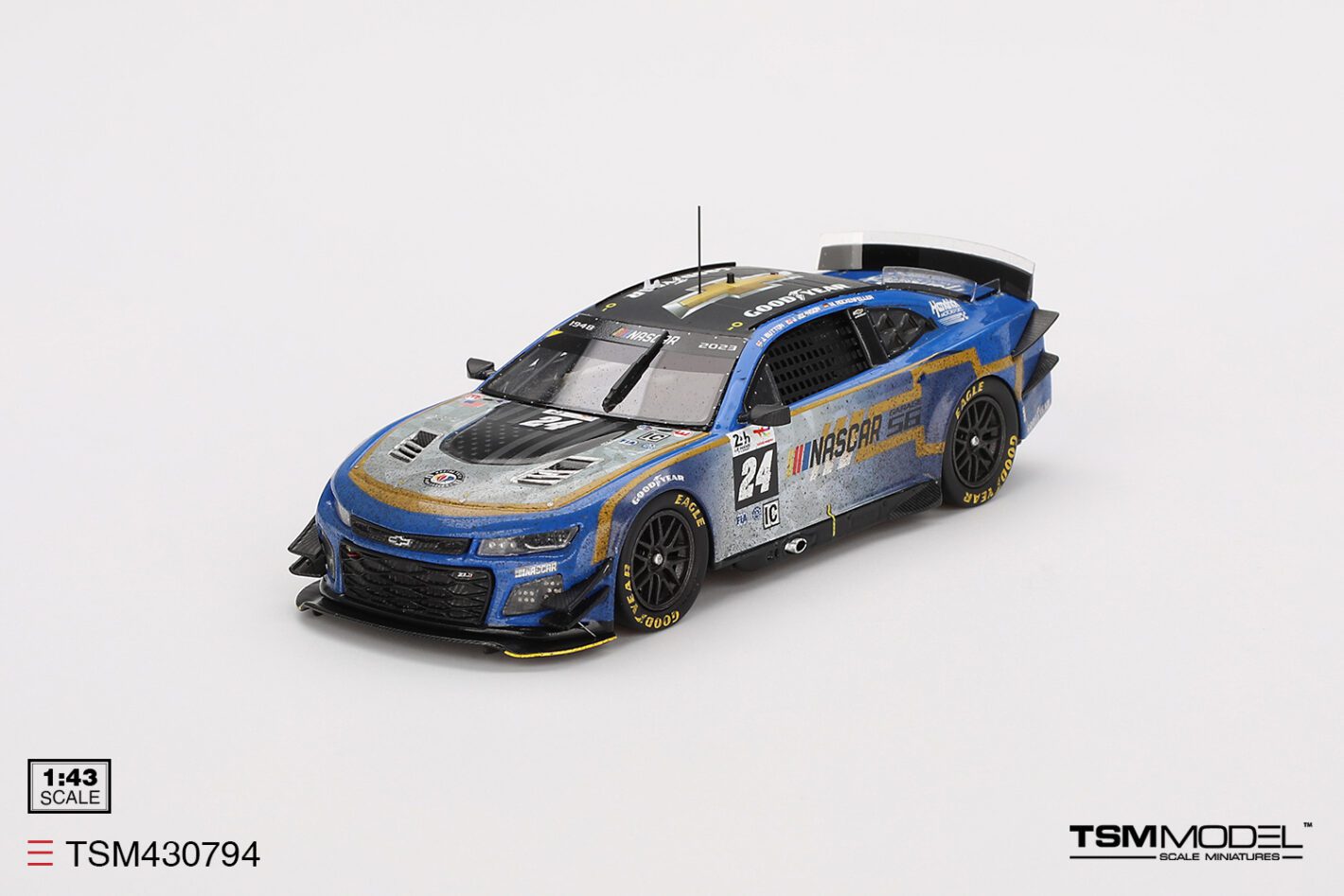 1/43 2023 No. 24 NASCAR Next Gen Garage 56 Chevrolet Camaro by TSM