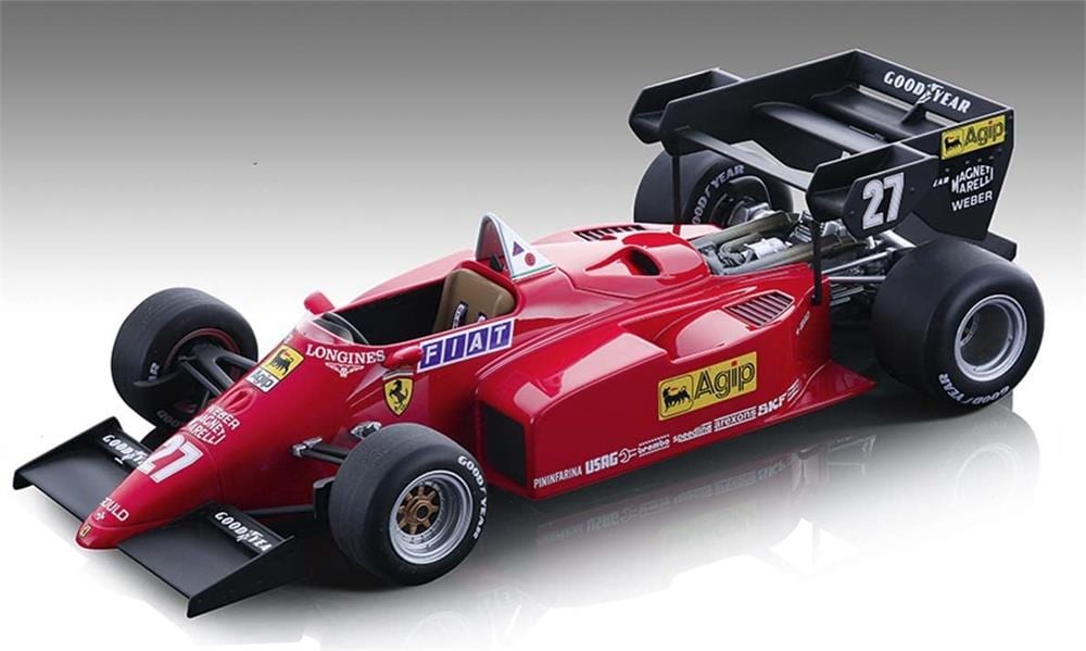 1 18 1984 Ferrari 126 C4 M2 European Gp 27 Alboreto By Tecnomodels Pasteiner S