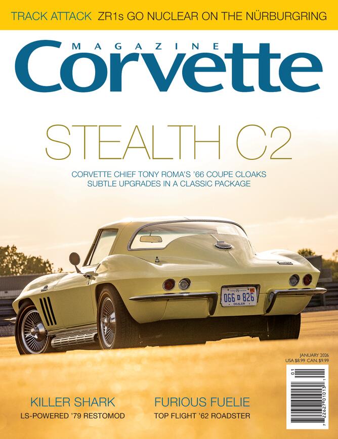 Corvette Magazine January 2025