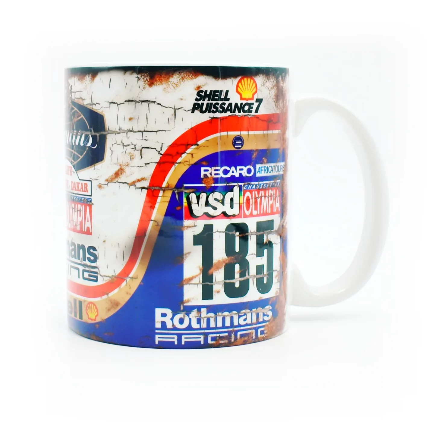 Rothmans 959 Paris-Dakar Vintage Racing Mug - Image 2