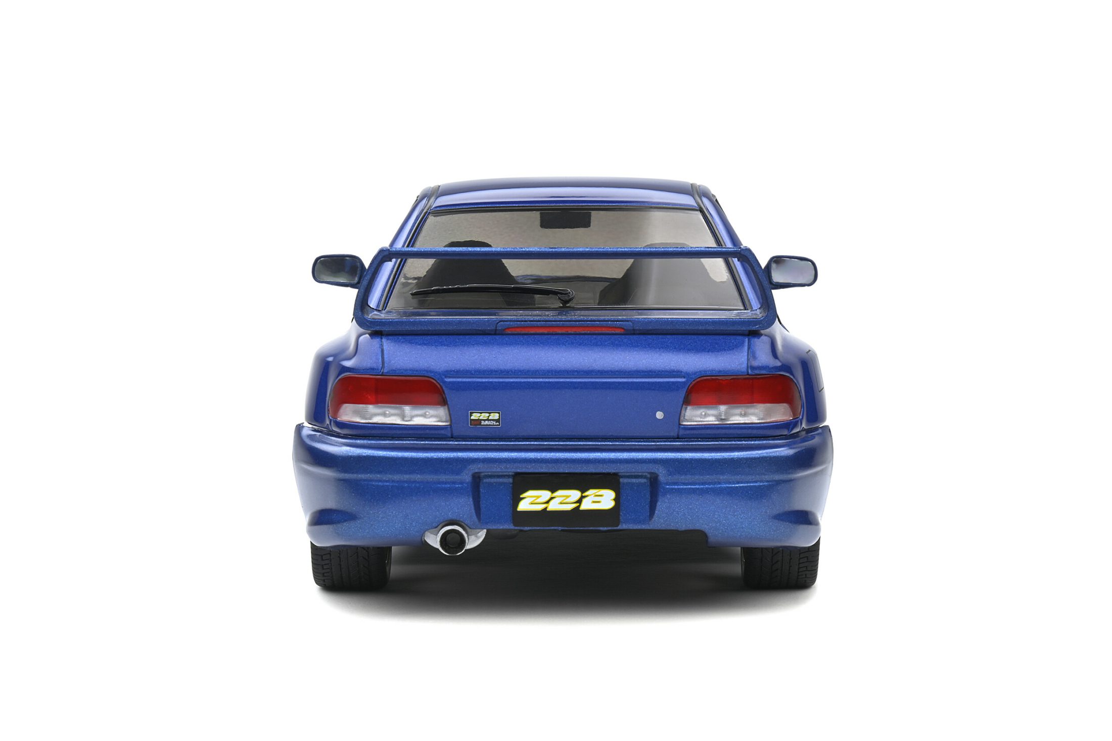 Subaru Impreza 22B STi Sonic Blue Solido 1/18