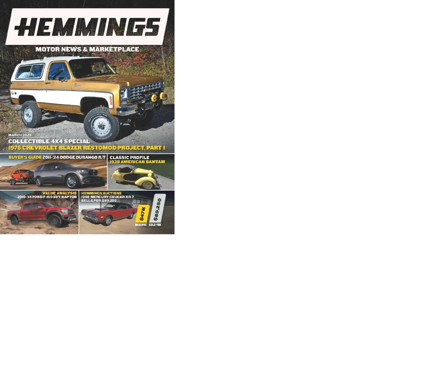 Hemmings Motor News March 2025