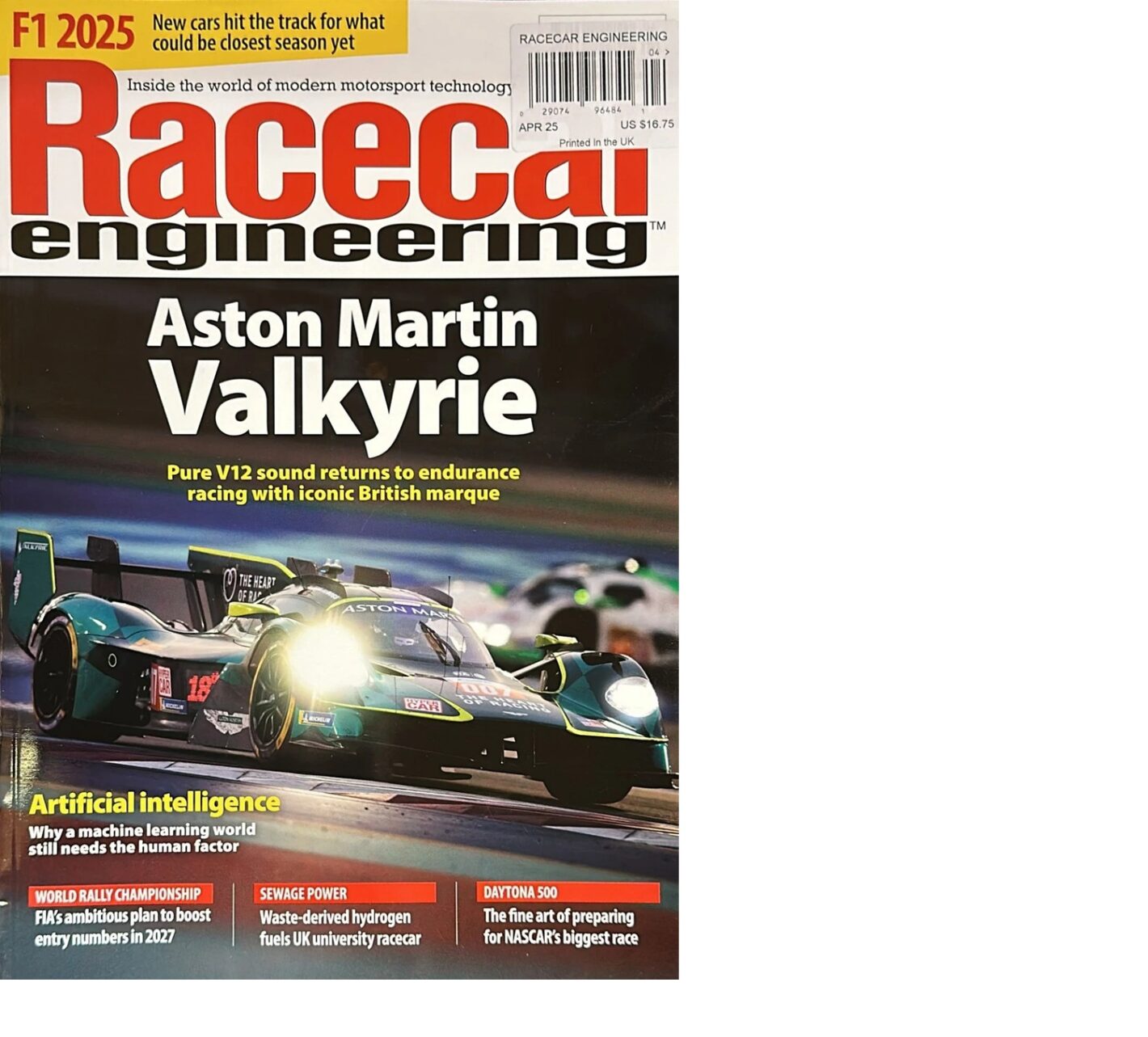 Racecar Engineering April 2025