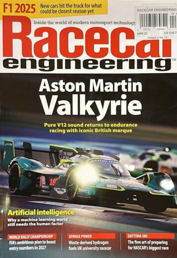 Racecar Engineering April 2025