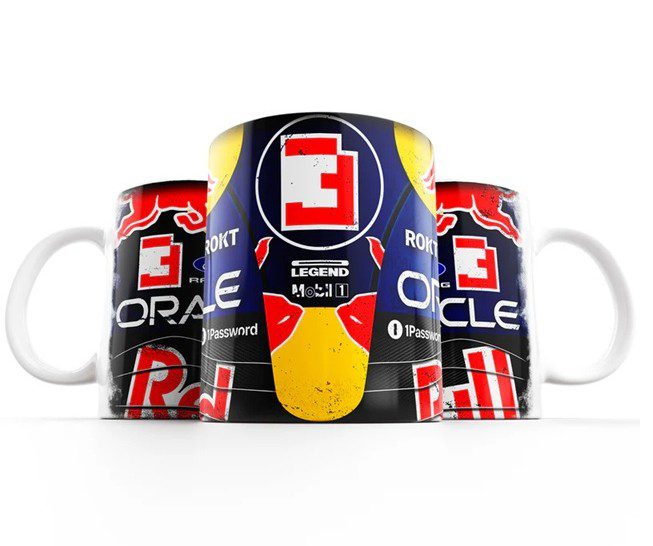 2026 Red Bull Racing Max Verstappen #3 F1 Racing Mug