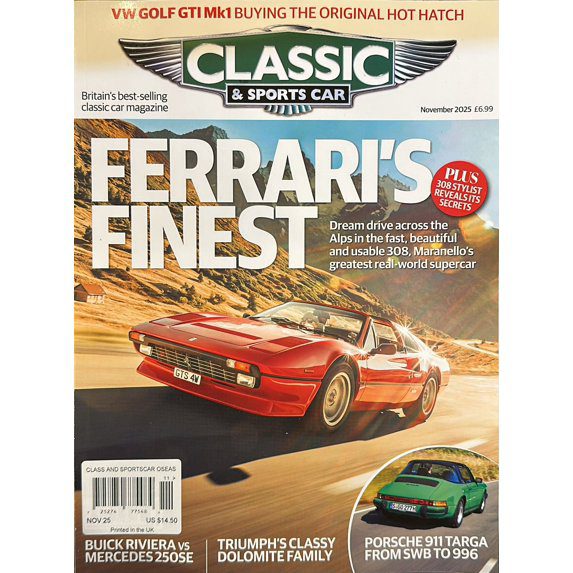 Classic and Sports Car November 2025