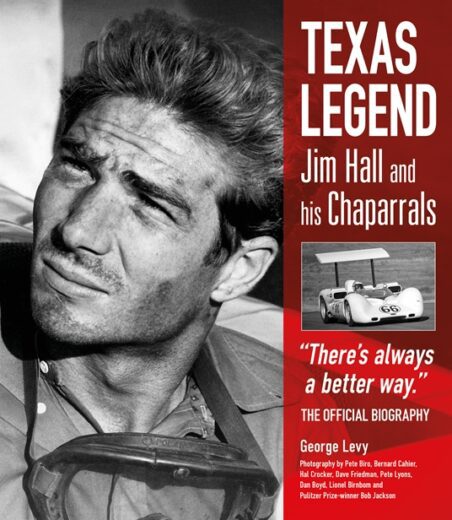Texas Legend Jim Hall and his Chaparrals (Signed by George Levy)